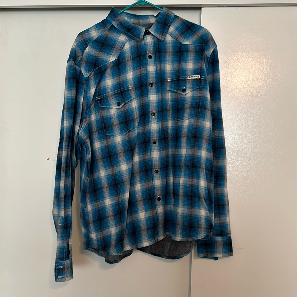 Lucky Brand men’s flannel shirt XL